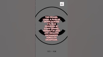 Lets know Chanel brand logo history. #brand #designer #youtube #shorts