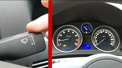 Hidden features OPEL ASTRA H / Translation wipers in winter mode to Opel Astra H