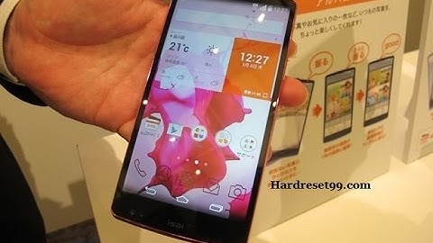 LG Isai FL Hard reset, Factory Reset & Password Recovery