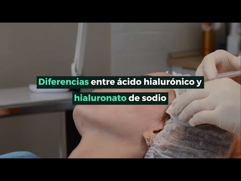 Vídeo: Diferencia Entre Hialuronato De Sodio Y ácido Hialurónico