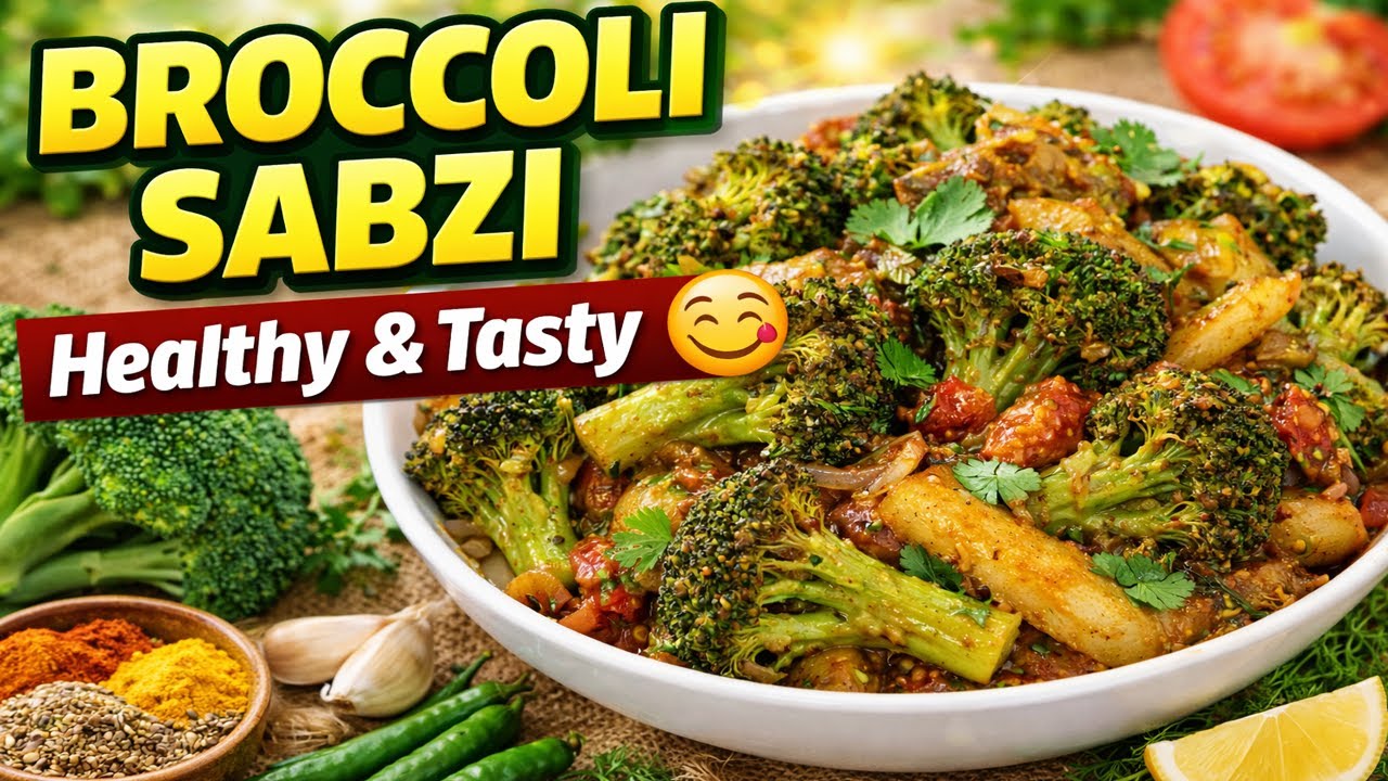 Broccoli Ki Sabzi Jo Bachche Bhi Maang-Maang Kar Khayein! | New Recipe Idea ✨👨‍👩‍👧‍👦