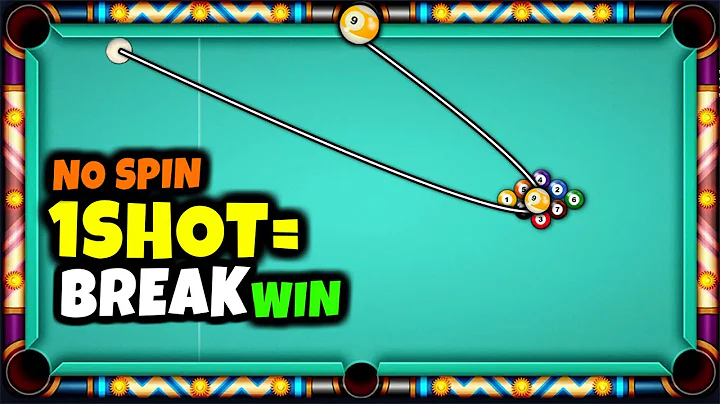 NO SPIN 8 Ball Pool 9 Ball 1 Shot Win 🔥 9 Ball Pool Trick Shots 🔥 NO SPIN 9 Ball Pool Golden Break