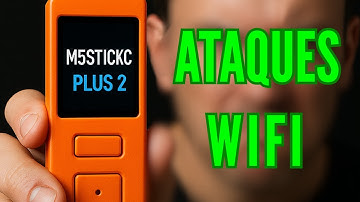 Hackear redes WiFi en Segundos ¿Juguete de hackers? | M5stickc Plus 2 - Bruce Firmware