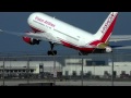 Vision Airlines Boeing 767 takeoff on runway 27.