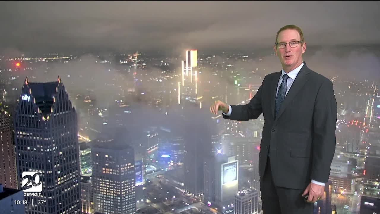 Rain and fog overnight