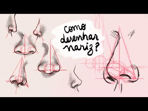Como desenhar NARIZ