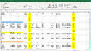 Waiting List Built in Excel Ep. 13
