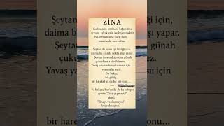 Zi̇nanin İnsan Üzeri̇ndeki̇ Etki̇si̇