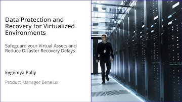 Synology Webinar - Data Protection & Recovery for Virtualized Environments