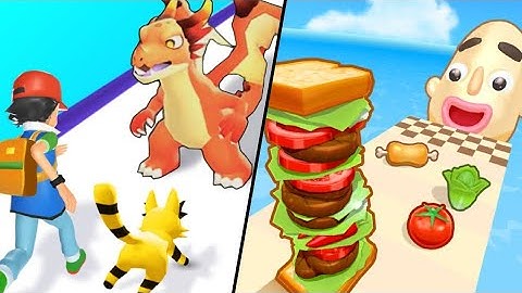 Monster Squad Rush | Sandwich Runner / All Level Gameplay: Android,iOS - New APK Update