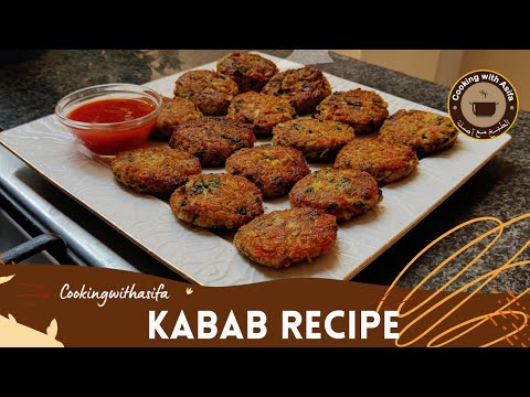 Kabab Recipe - Quinoa & Chicken Veg Kabab Recipe - Kebab - How to Make Tatsy Kabab at Home. | Cooking with Asifa