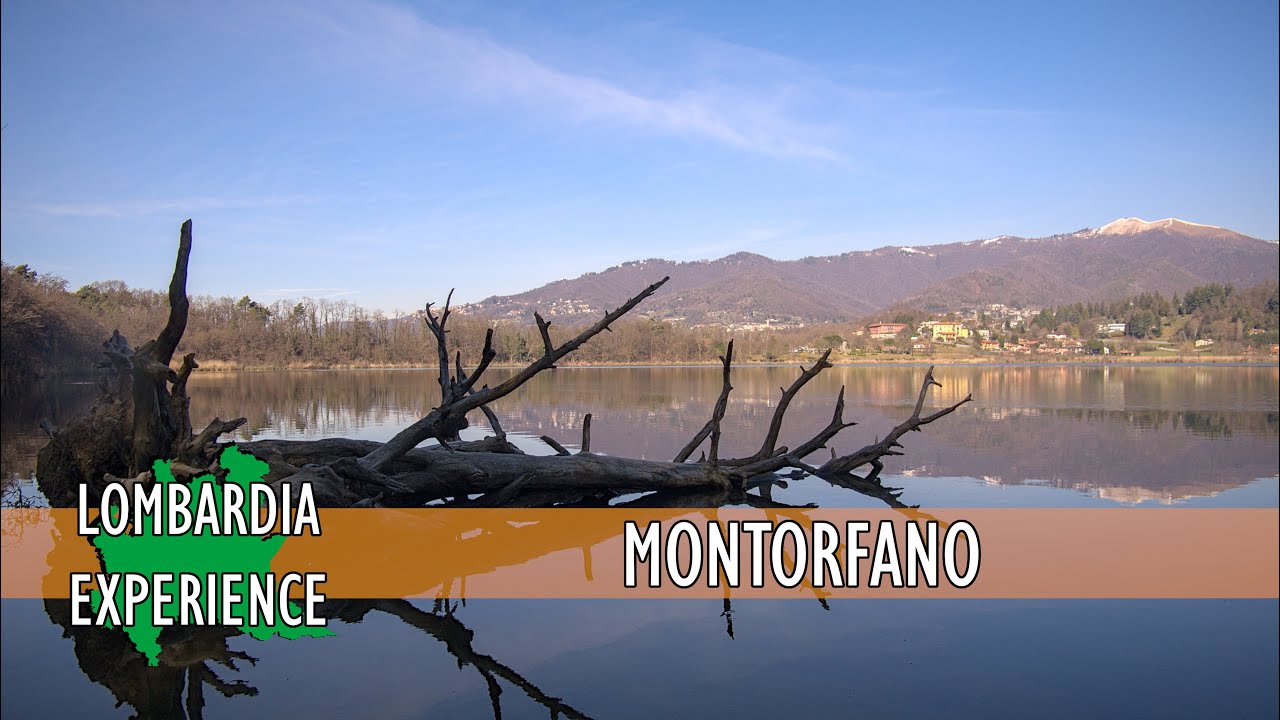 MONTORFANO: il sentiero intorno al lago ed il castello abbandonato in cima al colle