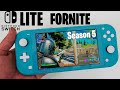 Fortnite Chapter 2 Season 5 Gameplay on Nintendo Switch LITE