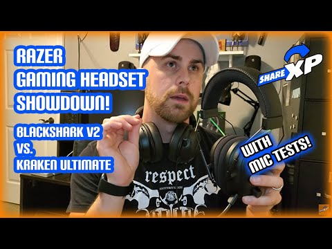 Razer Blackshark V2 vs. Razer Kraken Ultimate Gaming Headset Showdown