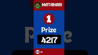 Matahari 4D | 4D Result Today 20-05-2024 | 4D Results Hub