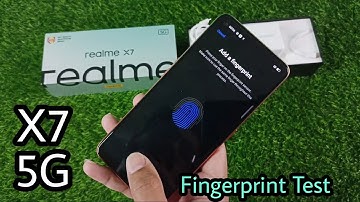 realme x7 fingerprint test Under 20K Best in-display fingerprint sensor Smartphone
