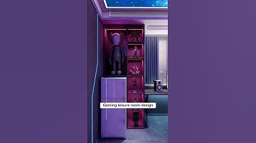 Gaming Bedroom design ideas| DIY LOFT BED W/ GAMING AREA| Small Room Makeover Ultimate Gaming Room