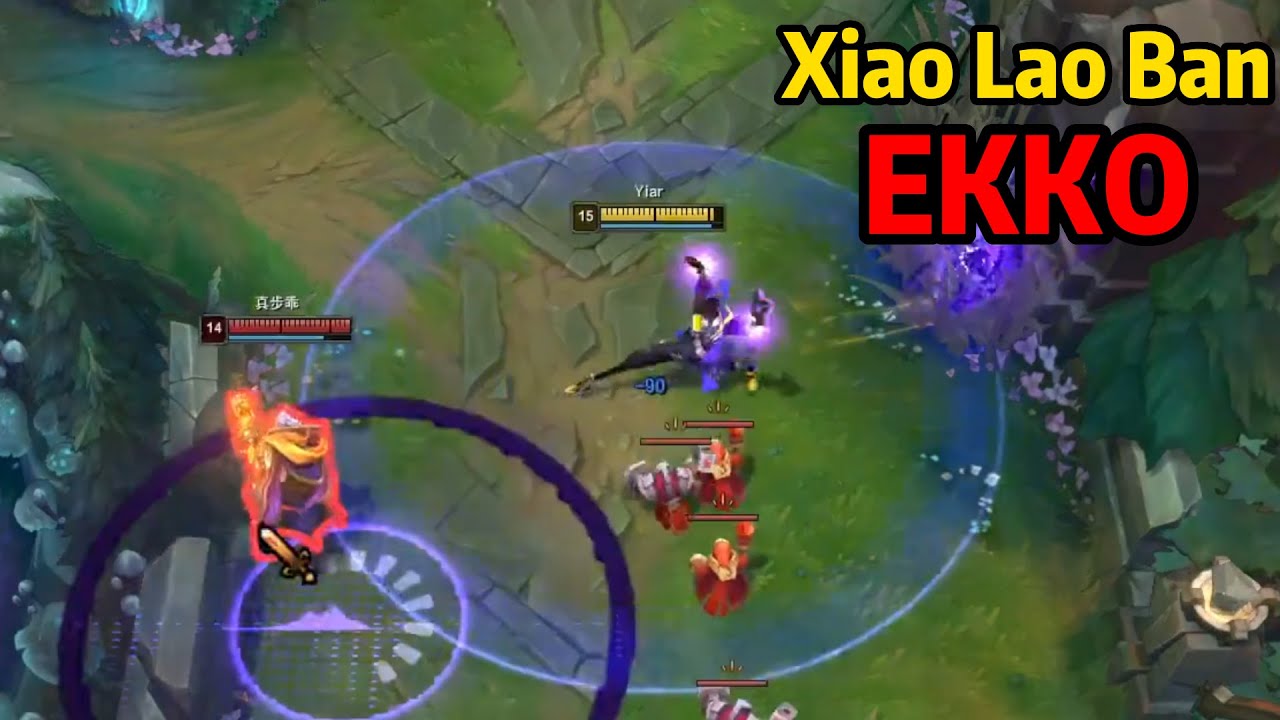 Xiao Lao Ban Ekko He Shows The INSANE Mechanics In Challenger Elo