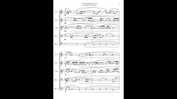 Max Reger - Chorale Prelude Op.67 N.3 for Double Reed Quintet - Sheet Music