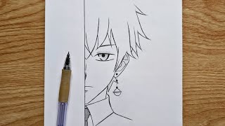 How to draw Anime Boy ( Lance Crown ) | Lance Crown step by step | easy tutorial