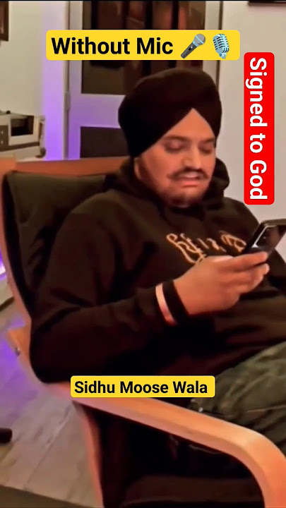 Shocking Story Behind Sidhu Moose Wala's 'Signed to God'