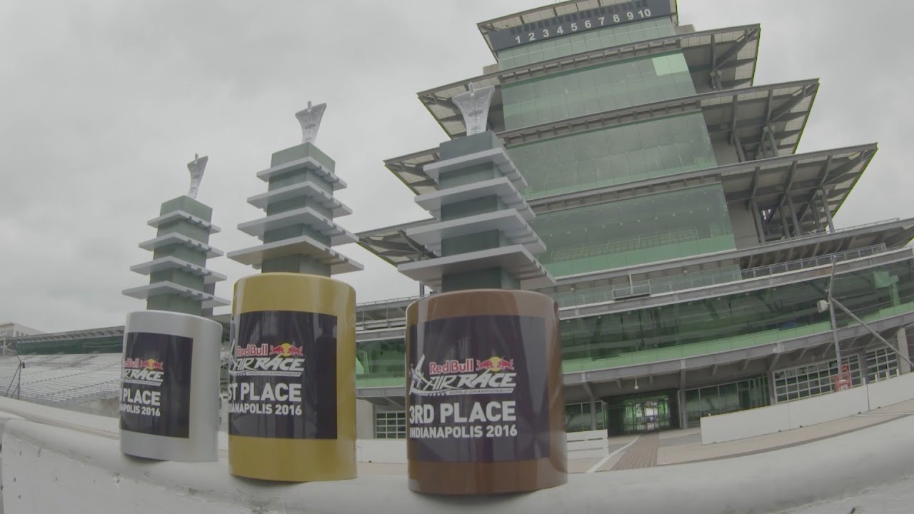 Presenting the Red Bull Air Race Indianapolis Trophies YouTube