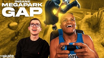 Skate 3: 2 Trickliners 1 Controller (INSANE MEGAPARK GAP)