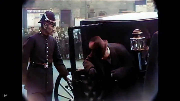 SCENES FROM ENGLAND 1904 IN COLOR (AI COLORIZED) W/ SOUND