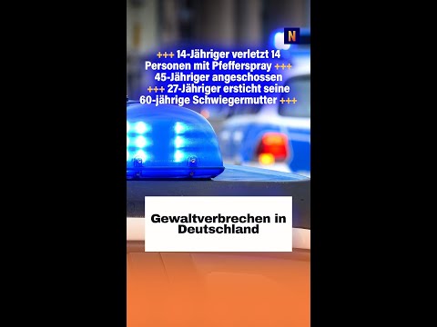 Gewaltverbrechen in Deutschland — Video von NIUS auf YouTube