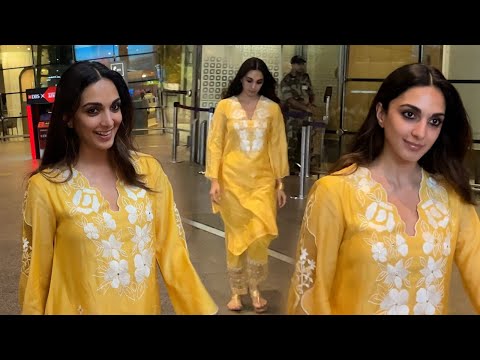 Malavika Sharma spotted at airport in a rather simple yet breezy and chic  ethnic outfit! – South India Fashion