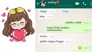 gurthuku unda....😐🙂🙃 | college love ❤ | ep20 | love story | chat | love chat | @chinnu816 screenshot 3