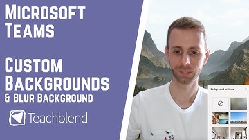 Microsoft Teams Custom Video & Meeting Backgrounds. Fun Background Effects & Blur Background