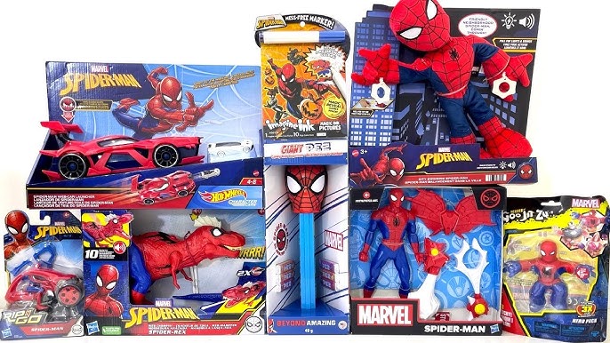 Spiderman crawl n blast spider, vehicules-garages