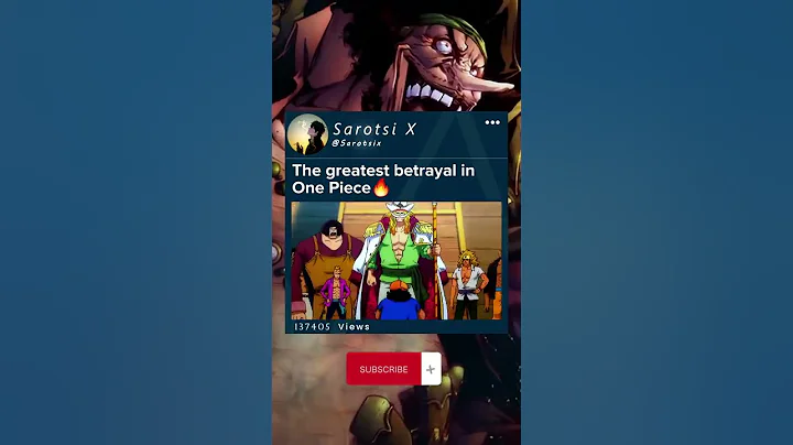 The greatest betrayal in One Piece #Whitebeard #Blackbeard #Onepiece