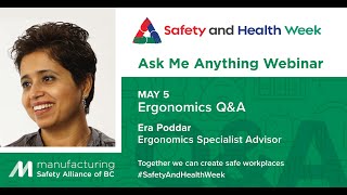 Webinar: Ask Me Anything about ergonomics