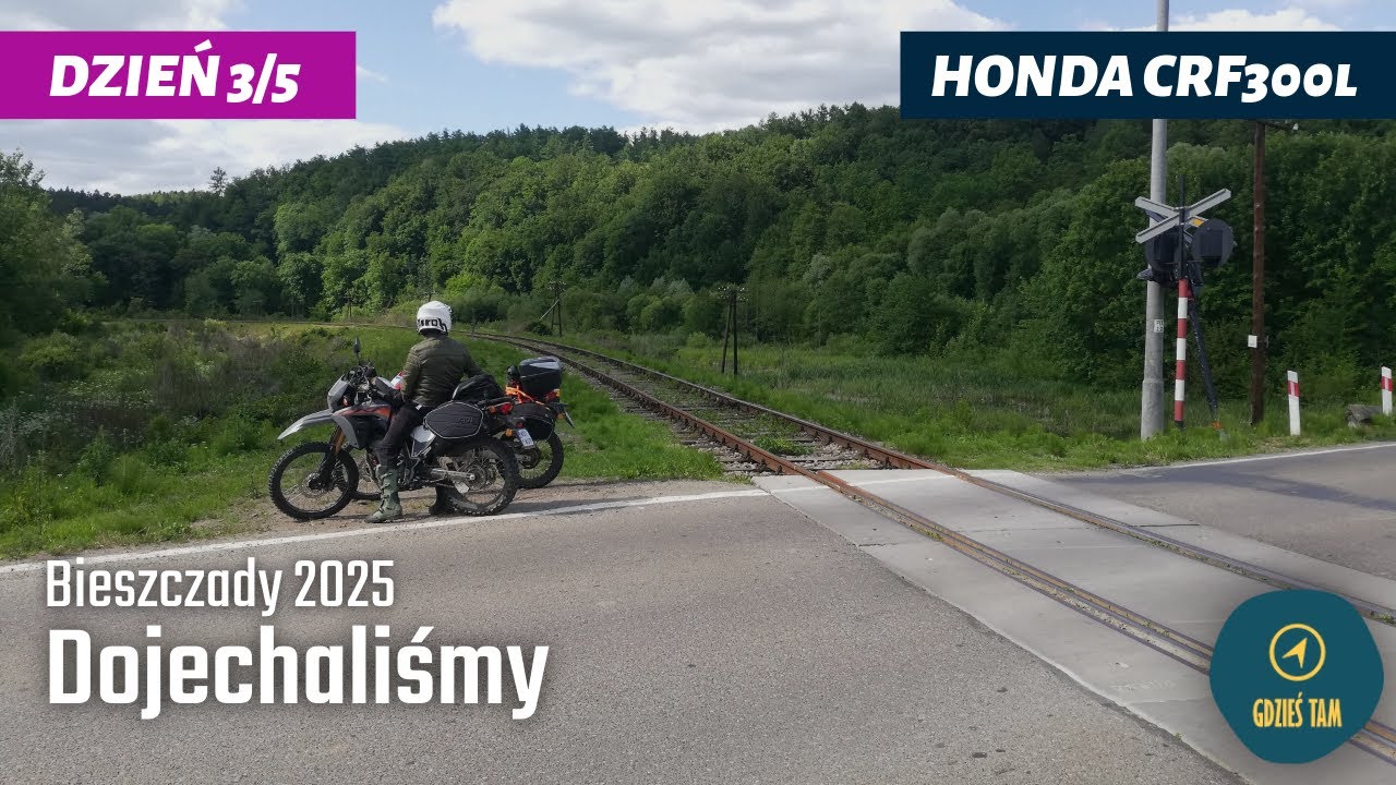 Rynek w Rzeszowie i w końcu w Bieszczadach i Solina gondolą | Bieszczady Dzień 3/5 | Honda CRF300L