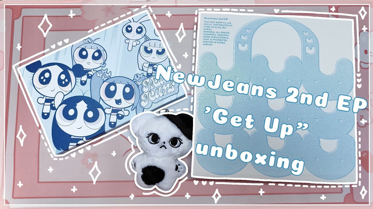 ASMR unboxing NewJeans 2nd EP 