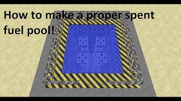 How to make a proper spent fuel pool! | HBMs nuclear tech mod guide