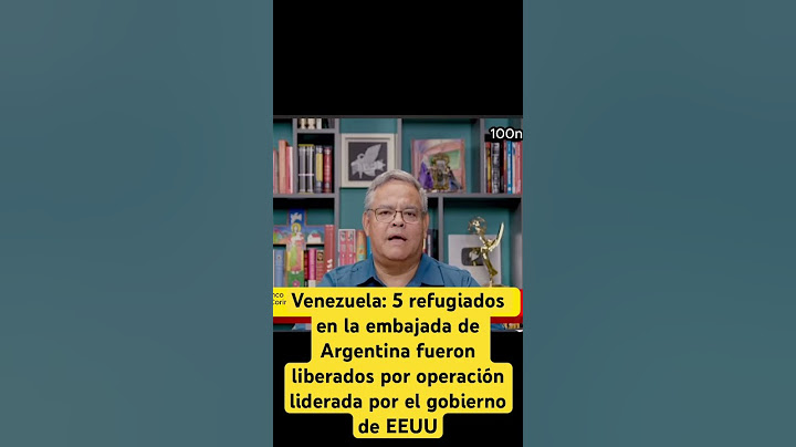 Venezuela: 5 refugiados en la embajada de Argentina fueron liberados por operación liderada por EEUU