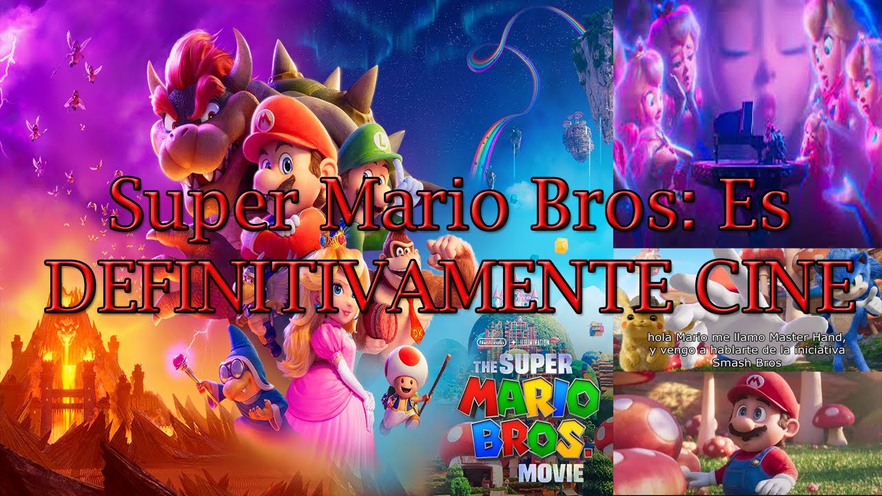 Super Mario Bros: Es DEFINITIVAMENTE CINE - YouTube