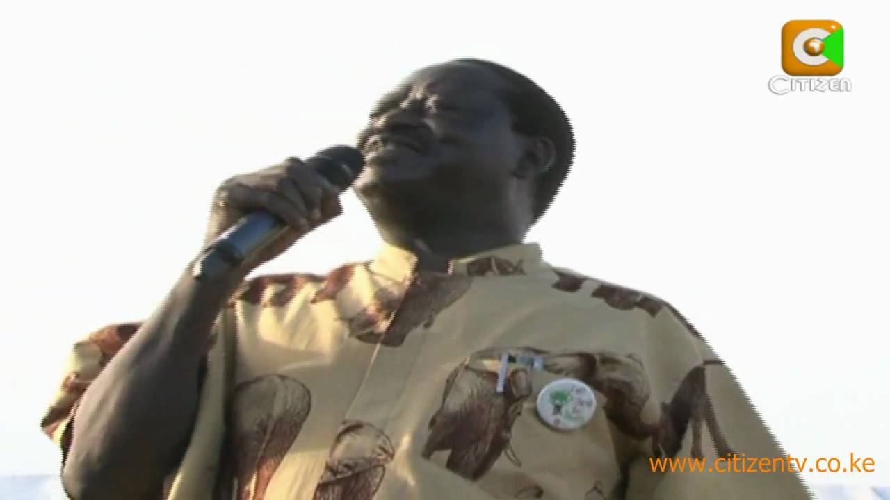 Raila at Tononoka