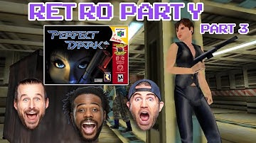 Perfect Dark (N64) Part 3 | Retro Party