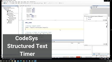 CodeSys Structured Text Timer 2021