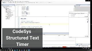 CodeSys Structured Text Timer 2021 screenshot 5