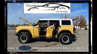 2023 Ford Bronco Advanced Heritage Limited Edition 4X4 | Tame Most Any Terrain | Full Review