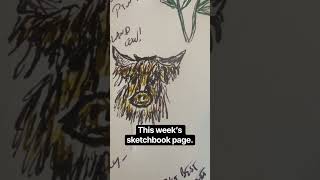 This week’s doodles on my next sketchbook page.