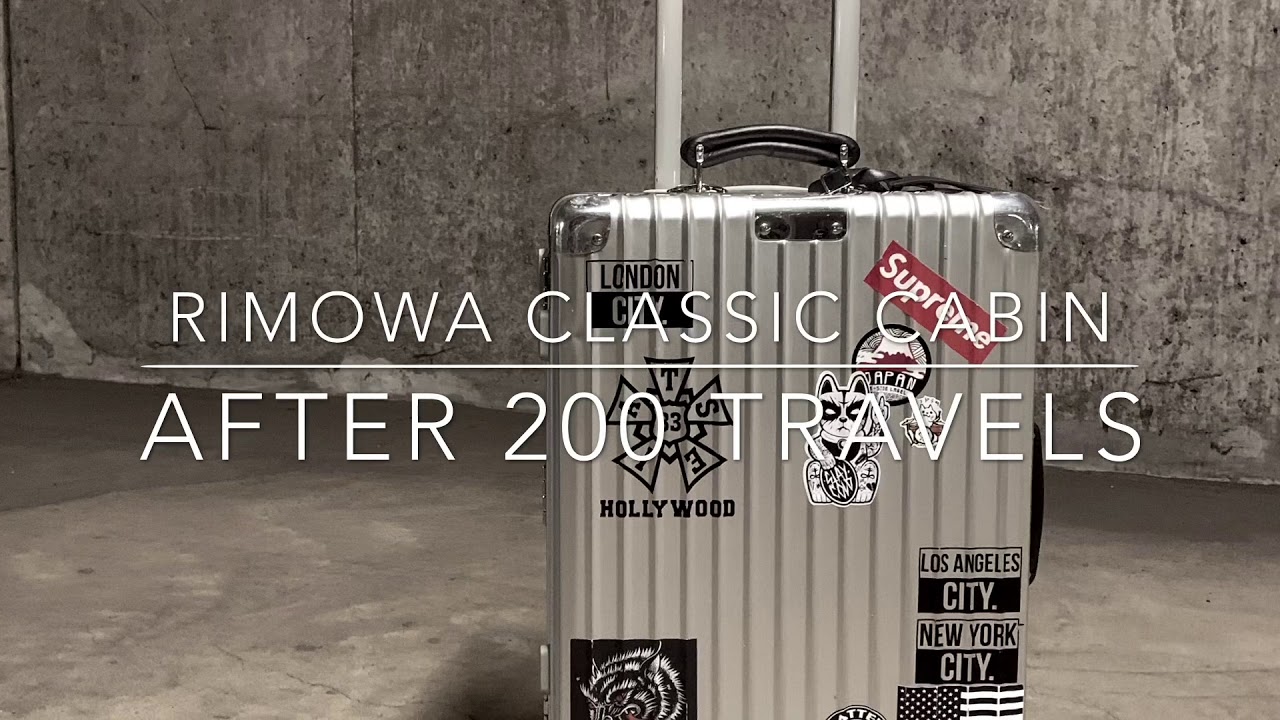 4K Review: Rimowa classic flight cabin 35l after 5 years - YouTube