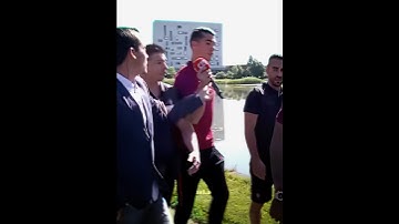 Ronaldo vs Reporters 🤣