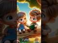 Walking time with girl friend and cute boy #adventurefunnystoryhindimain #kiddotoonshindi #shorts