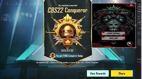 PUBG MOBILE 3.7 GAMELOOP YOUR WAY TO CONQUEROR!!! GEANT BYPASS SAFE FOR MAIN ACCOUNT